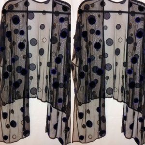 Sheer Chiffon Kimono Top